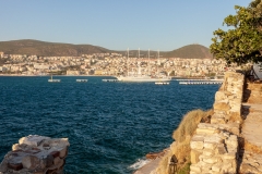Kusadasi Harbour from Pigeon Island