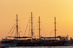 Sunset, Kusadasi Harbour