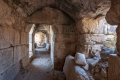Tunnel beneath the Miletus theatre