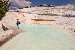 Pamukkale travertines