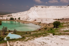 Approaching Pamukkale