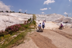 Approaching Pamukkale