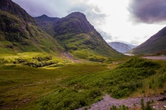 Three Sisters Massif and Glen Coe