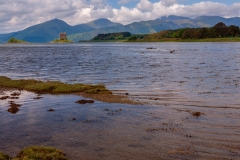 Castle Stalker and Loch Linnhe