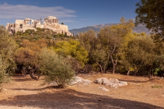 View of the Acropolis from Pnyx Hill