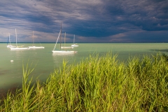 Storm over Lake Balaton