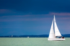 Storm over Lake Balaton