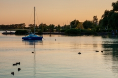 Evening over Lake Balaton