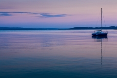 Balaton at dusk