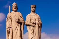 Statues of King Stephen and Queen Gisella