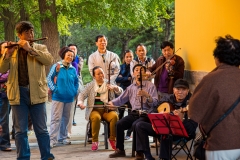 Tian Tan Park musicians