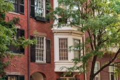 Traditional redbrick house on the northern edge of Beacon Hill,