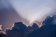 Storm clouds building