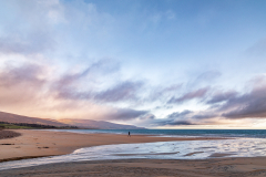 Winter skies over Brora Links