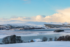 Snowy morning, Loch Shin