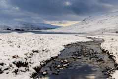 Allt nan Albannach and Loch Merkland