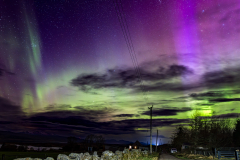 Aurora above West Shinness