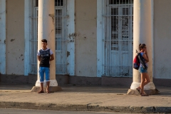 Waiting for the bus