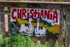 Entrance to Christiania