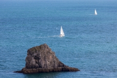 Sailing boat from Berry Head
