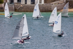 Yacht race, Dartmouth harbour
