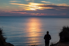 Watching the sunset, Hengistbury Head
