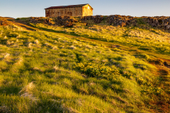 Lonely farm building, Djúpivogur