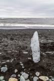Ice block on Diamond Beach, Jökulsárlón
