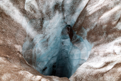 Hole in the ice, Falljökull