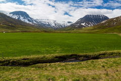 View inland from the head of Fáskrúðsfjörður, Eastfjords