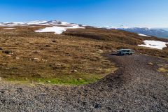 Viewpoint in the mountains above Fljotsdalur