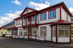 Wooden building. Seyðisfjörður