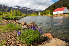 View up the Farðara River, Seyðisfjörður
