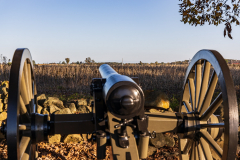 Confederate artillery positions