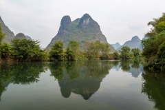 Yulong River reflections