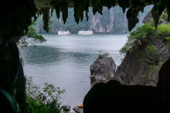 Cave entrance, Ha Long Bay