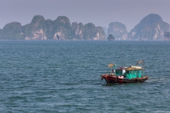 Fishing boat, Ha Long Bay