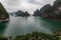 View from Hang Sung Sot cave, Ha Long Bay