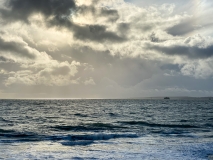 Showers over the Solent