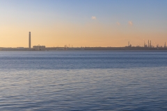 Pastel shades over Southampton Water