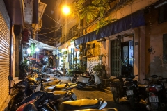 Hanoi Old Quarter at night