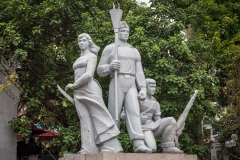 Communist-style statue, Hanoi