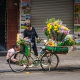 Hanoi Flower Market Street