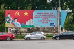 Political poster, Hanoi