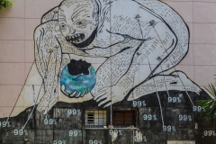 Anti-capitalist mural