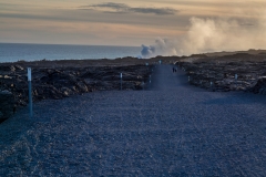 Road to the lava
