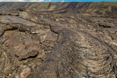 Pahoehoe lava