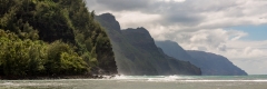 Na Pali Coast from Ke'e Beach