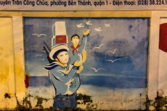 Saigon mural