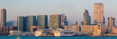 Kowloon at sunset